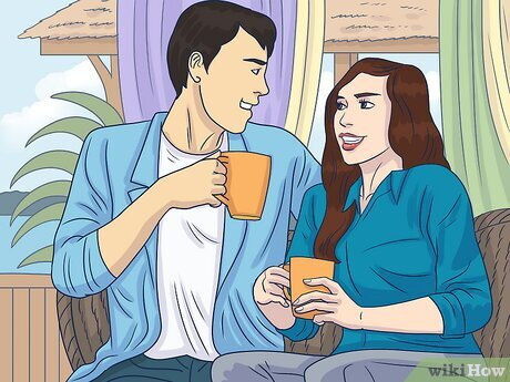 This shows that you’re comfortable with each other.