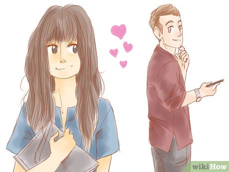 Step 3 Talk to your new crush.