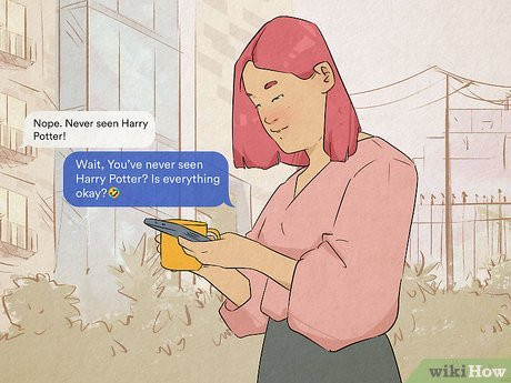 Poke fun at your crush if you want to subtly flirt.