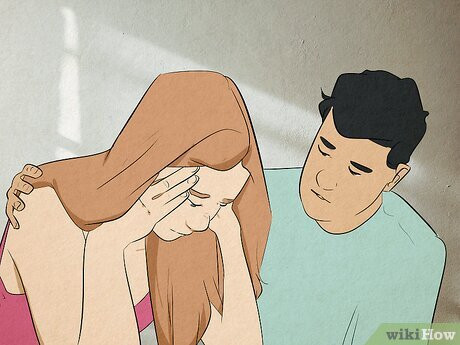 Step 1 Give her time to deal with the breakup.