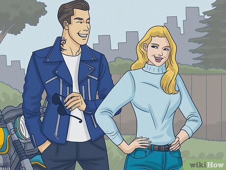 Step 1 A black cat and a golden retriever complement each other well.