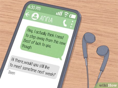 If your date clearly isn’t taking your time seriously, just walk away.