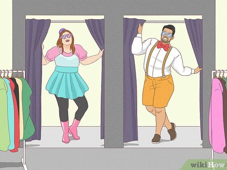 Take turns picking ridiculous outfits for each other.