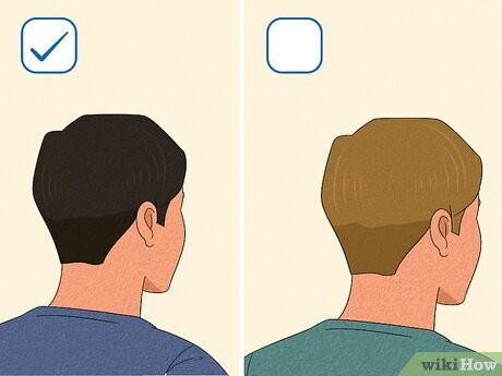 Step 1 Many people prefer dark hair to light hair.