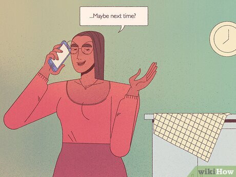 Step 1 Suggest a make-up date.