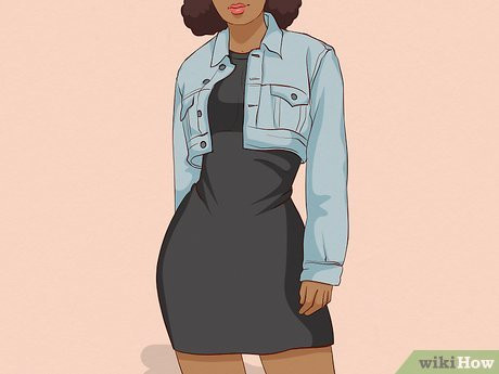 Step 17 Little Black Dress + Jean Jacket