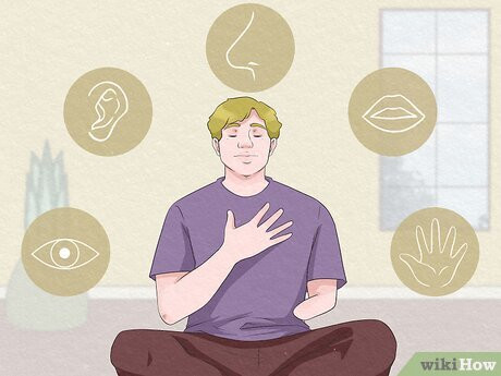 Step 5 Use mindfulness to ground yourself in the current moment.